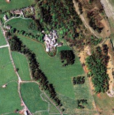 Aerial View of Scargill Community, Kettlewell